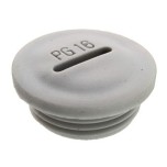 Заглушка PG16 Серый пластик