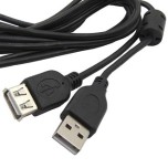 USB-A F  USB-A M 1.8m F (SZC)